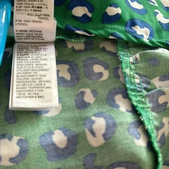 GraceAtwood THE DROP loose fit emerald loose fit mini dress size medium - Picture 7 of 7